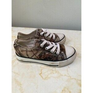 Itasca Realtree style Toddler Sz 9 Camo Tennis Shoes laces